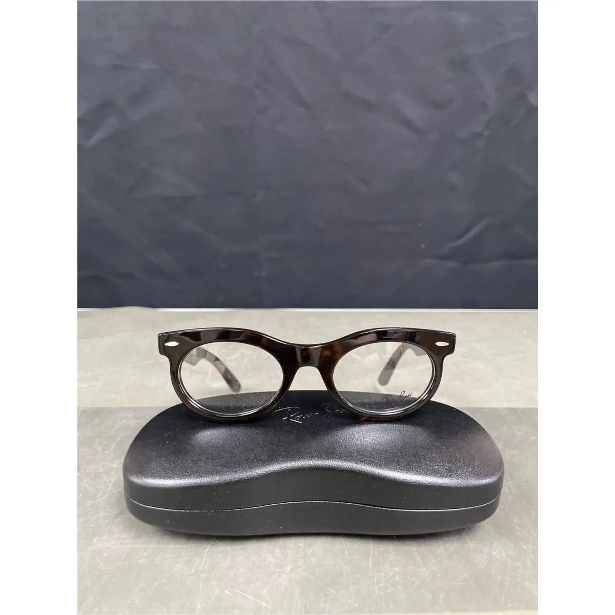 Ray-ban RX2242V Wayfarer Oval 2012 Men`s Glasses Tortoiseshell- Demo Lenses