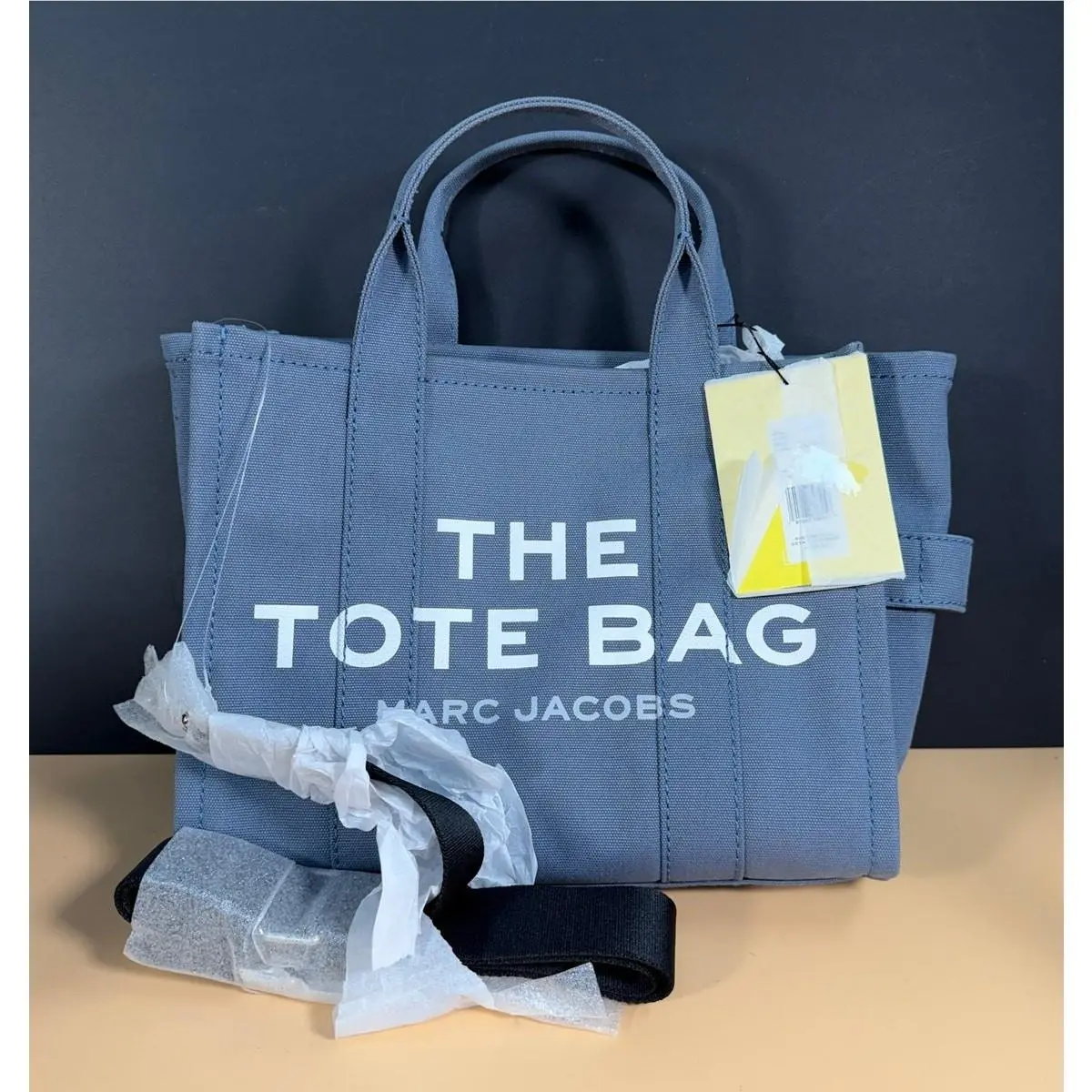 The Canvas Small Tote Bag Blue Shadow by Marc Jacobs