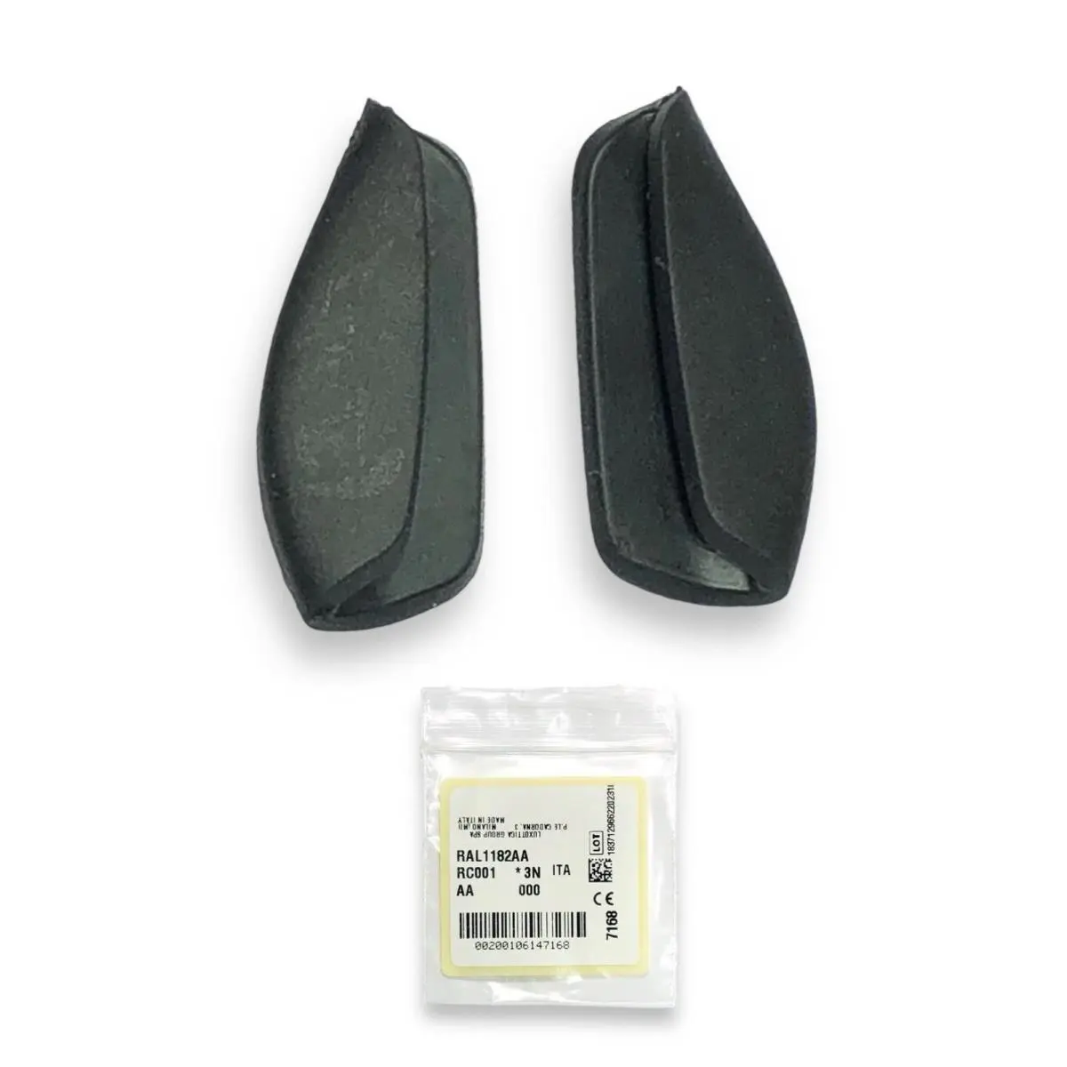 Ray Ban RB4054 Sunglasses Black Rubber Replacement Nose Pads Rare