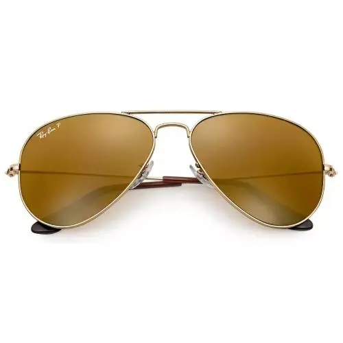 Ray-ban RB3025 001/57 Polished Gold Aviator Brown Polarized 58-14-135