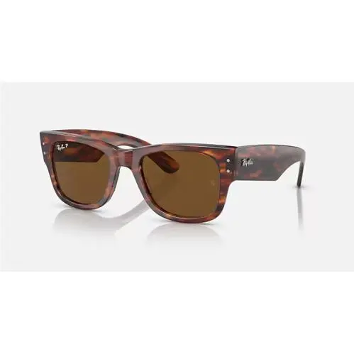 Ray Ban RB0840SF Mega Wayfarer 6636/93 Mirrored Sunglasses SIZE:52-21-145 3N