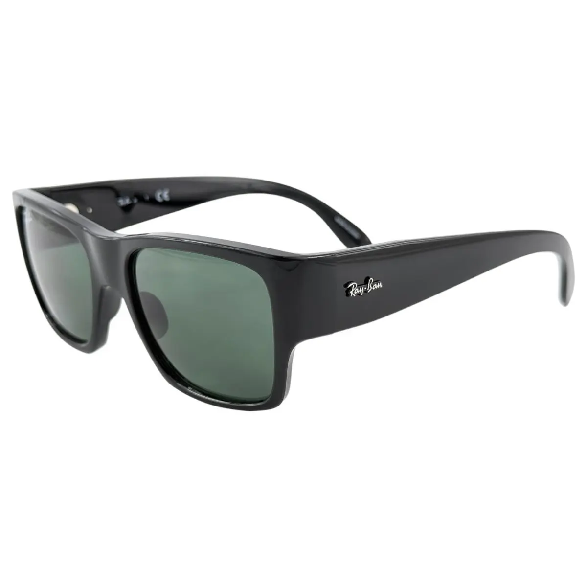 Ray Ban Junior RJ9287S Kids Boys Plastic Sunglass 100/71 Black w Green 48-16