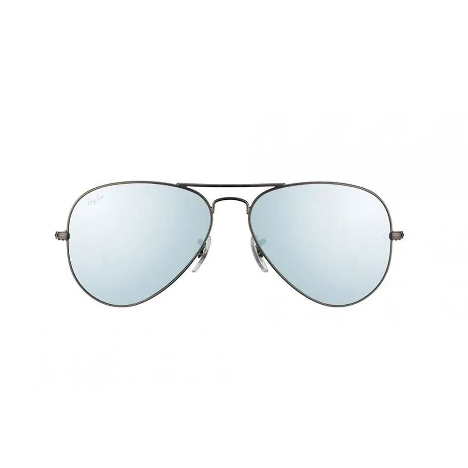 Ray-ban RB3025 029/30 Aviator Classic Gunmetal Green Silver Mirror 58-14