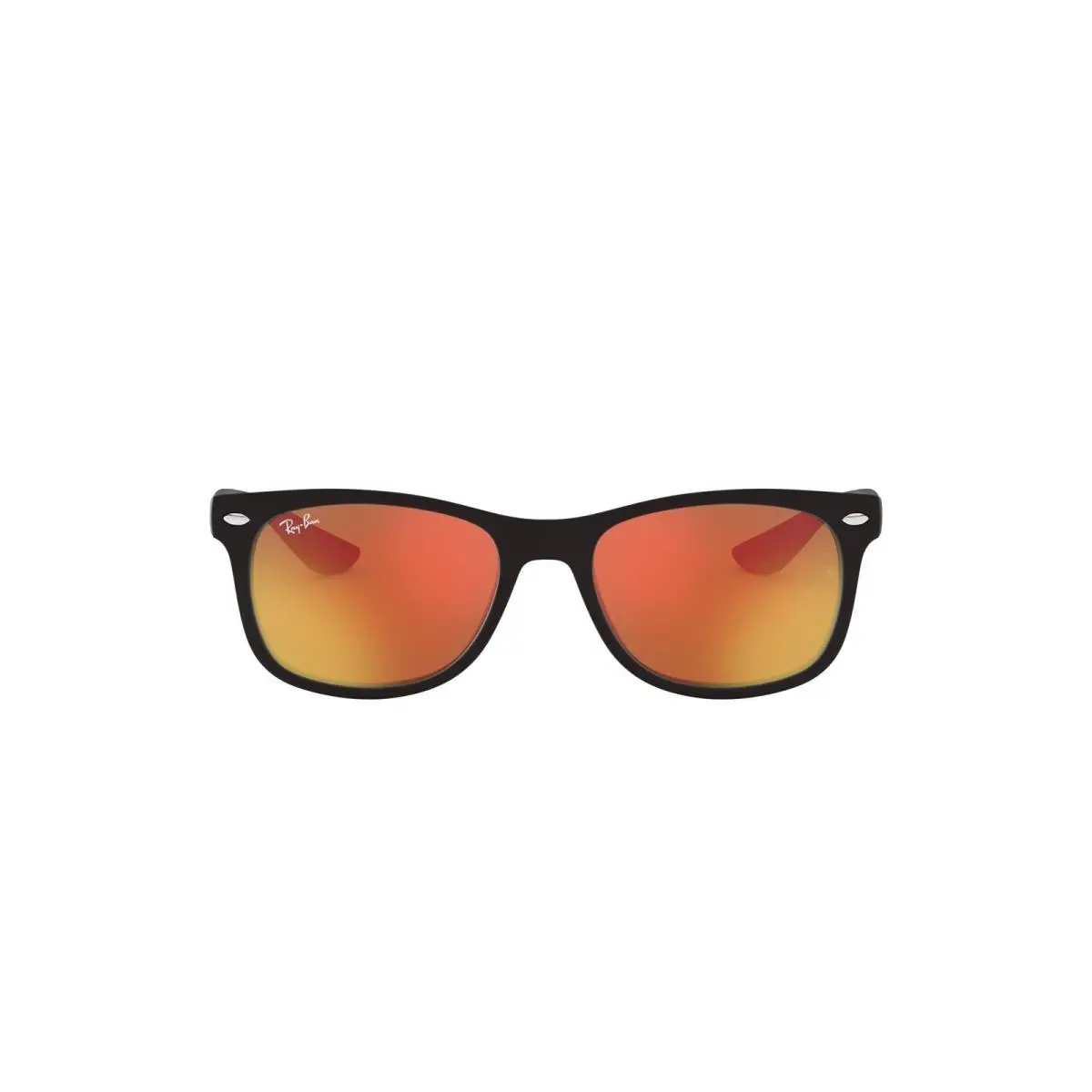 Ray-ban Junior Kids` RJ9052SF 50 mm Matte Black/brown Mirror Orange