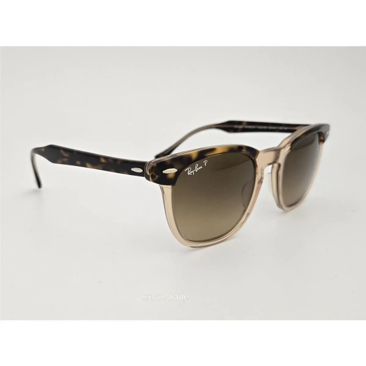 Ray Ban Sunglasses RB 2298 Hawkeye Color 1292/M2 Havana Brown Size 52 Square