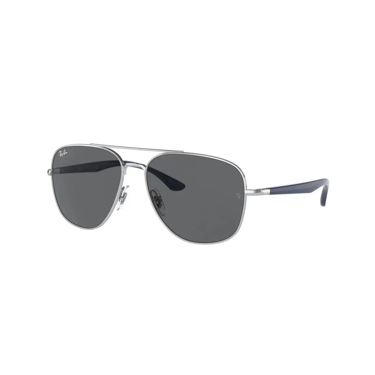 Ray-ban RB 3683 Silver Dark Grey 003/B1 56-15-135 Sunglasses