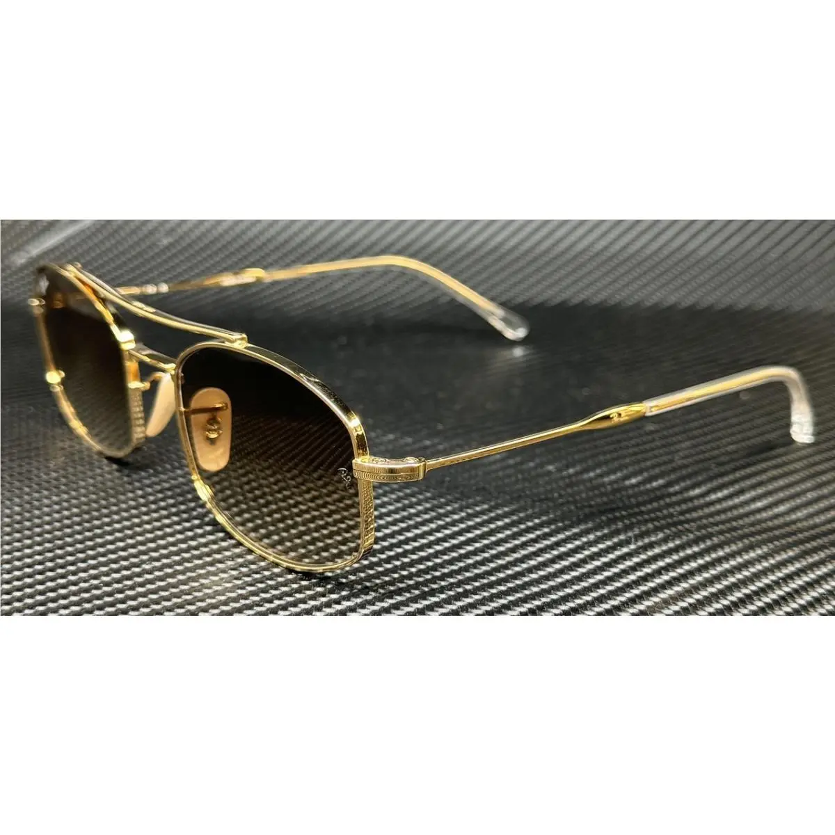 Ray Ban RB3719 001 51 Gold Brown Gradient Unisex 54 mm Sunglasses