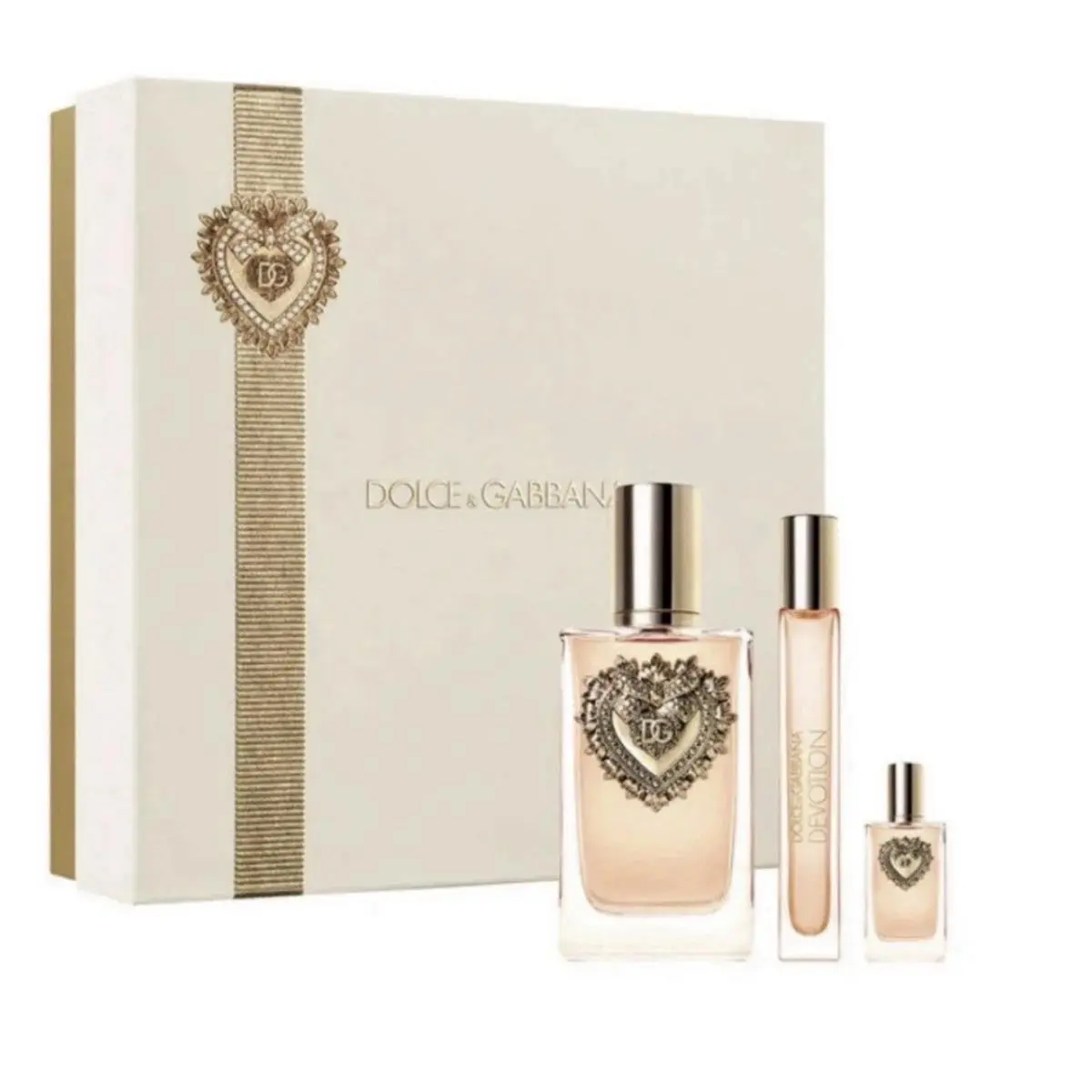 Dolce Gabbana Devotion Eau de Parfum Spray 3.4 fl oz Gift Set