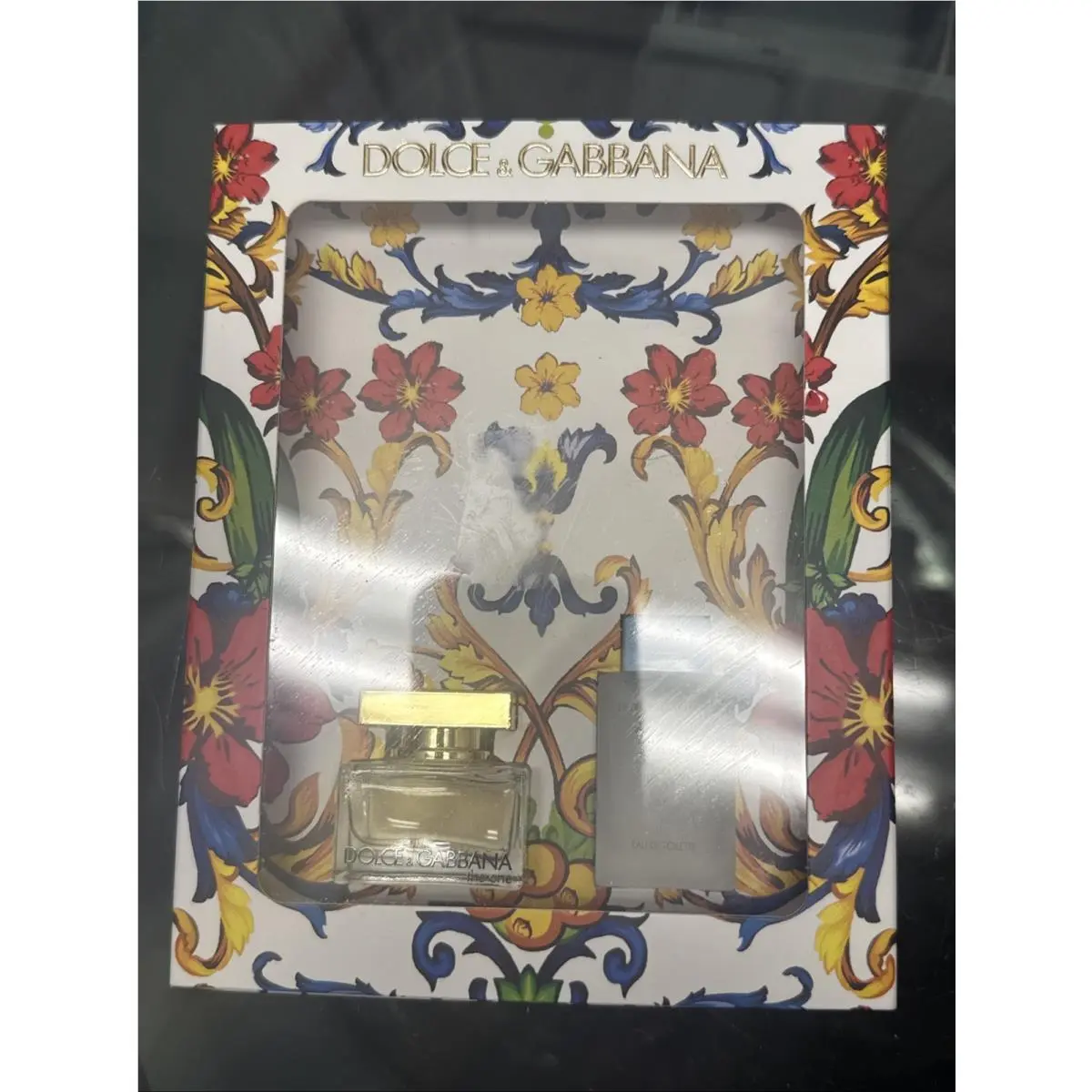 Dolce Gabbana The One Edp Light Blue Edt Miniatures Gift Set