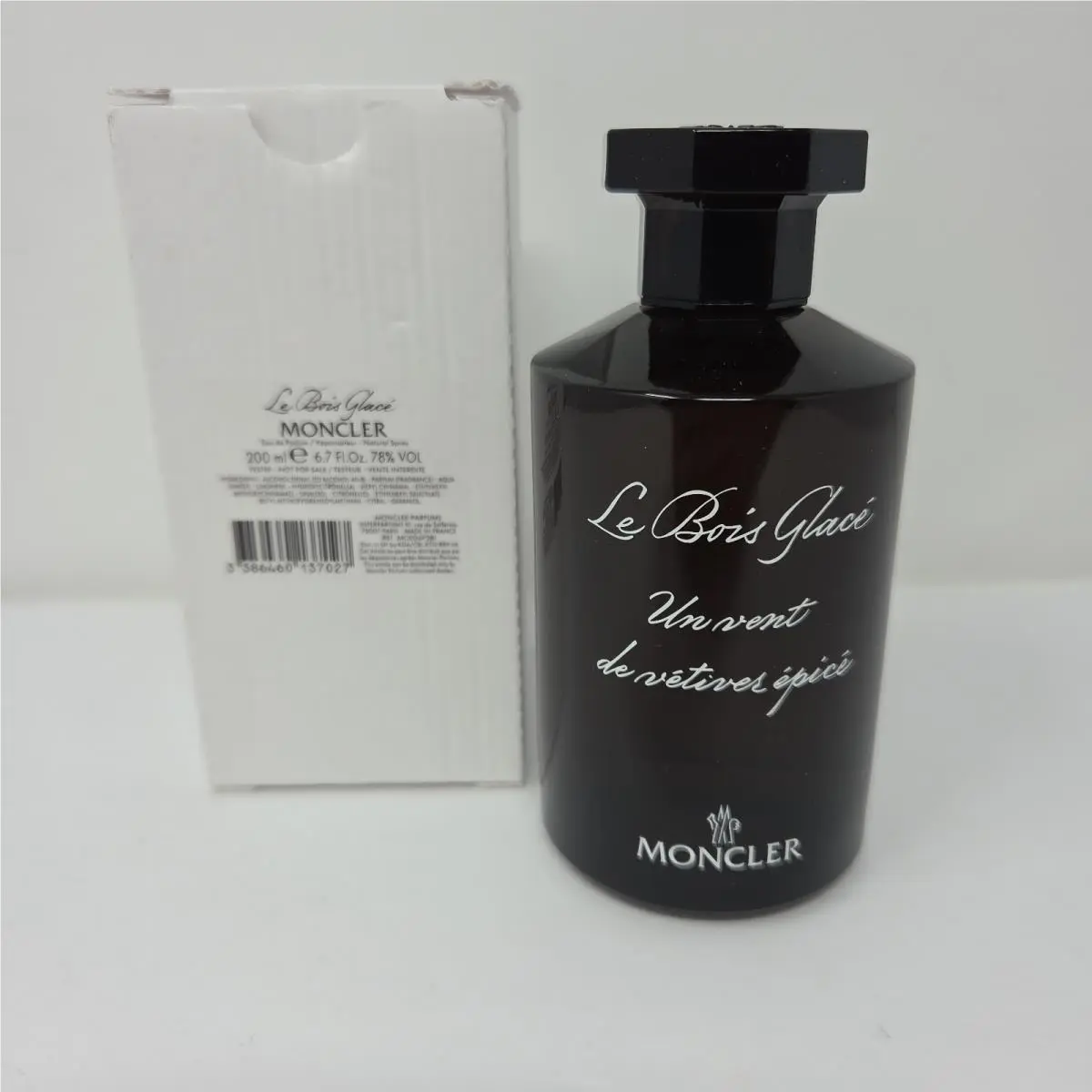 Moncler Le Bois Glace Cologne Perfume Unisex Edp 6.7 oz 200 ml Tester