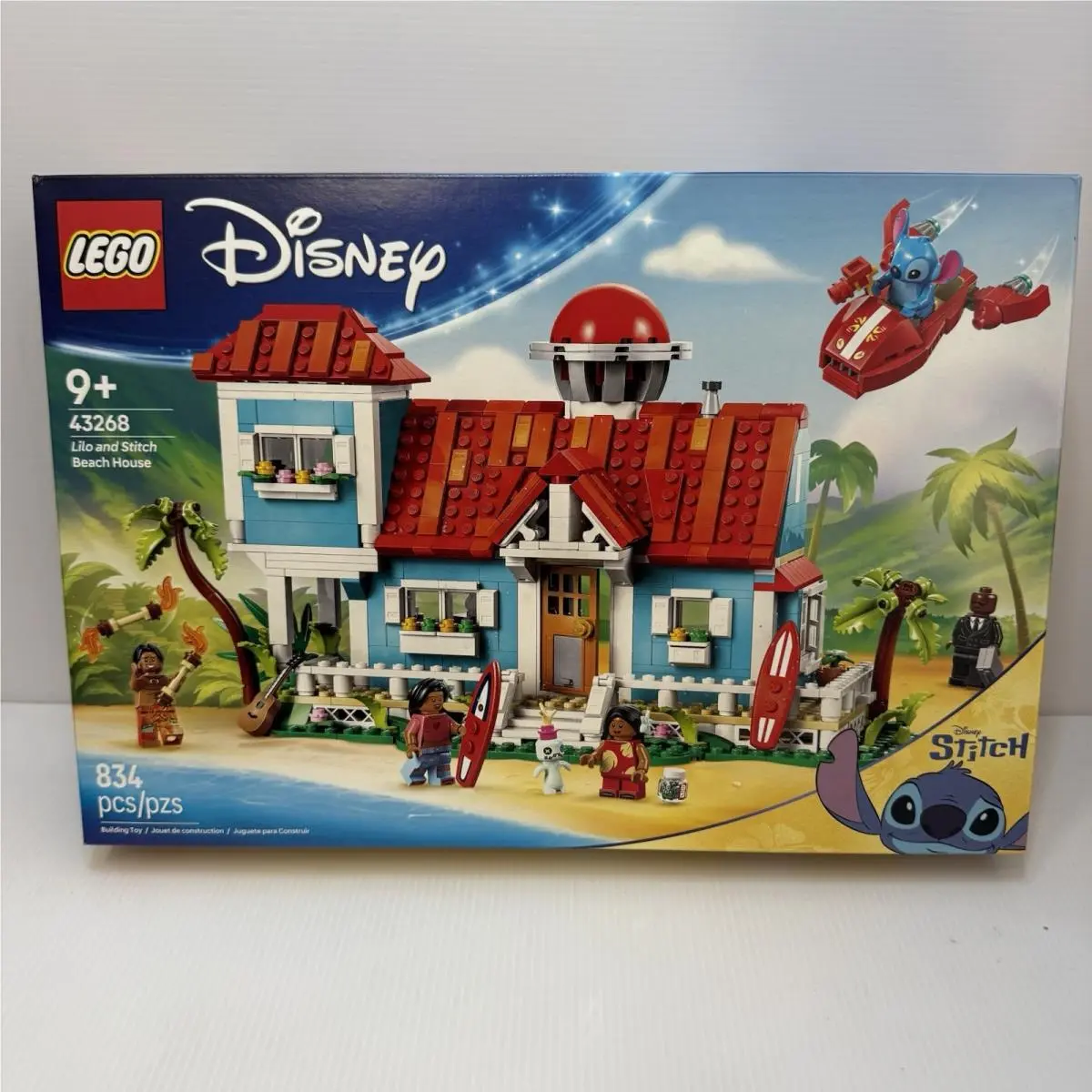 Lego Disney: Lilo Stitch Beach House 43268