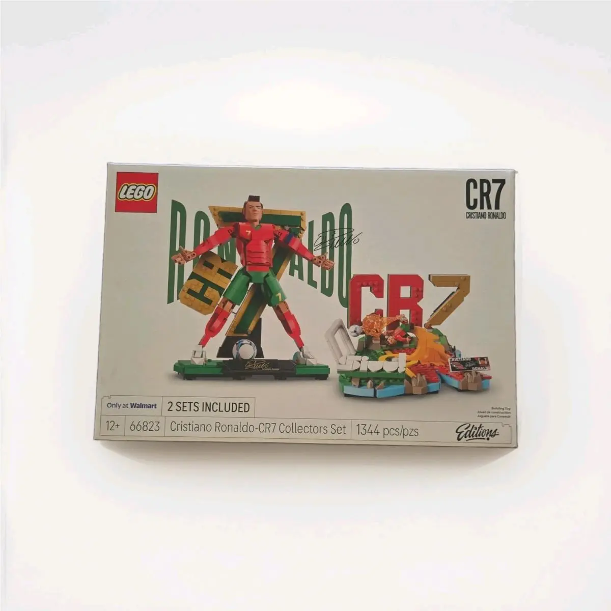 Lego Editions Cristiano Ronaldo CR7 Collectors Set 66823 1344pcs Limited Edition