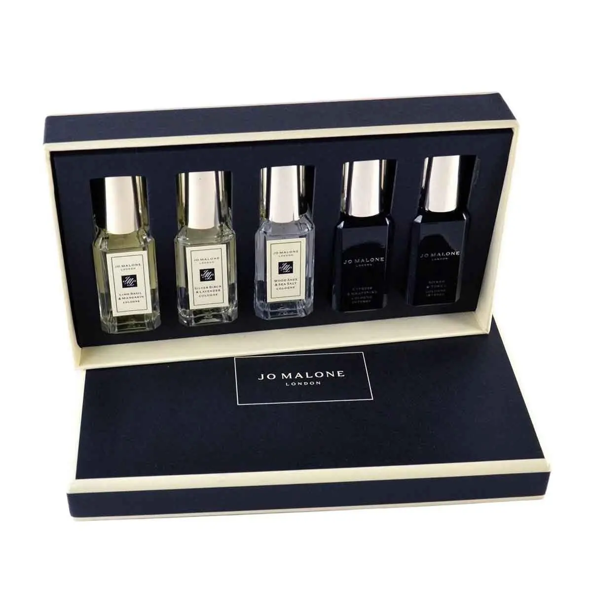 Jo Malone Men`s Cologne Collection 5 Pieces Set .3oz Each