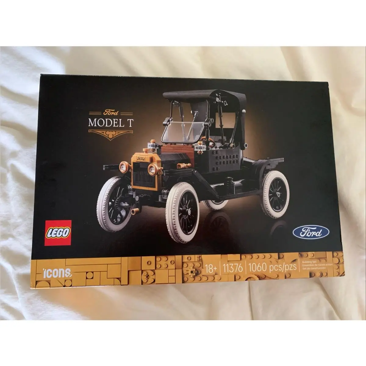 Lego Icons Ford Model T 11376 Building Set – 1 060 Pieces Vintage Car Model