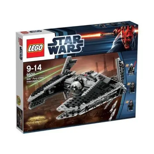 Lego Star Wars 9500 Sith Fury-class Interceptor