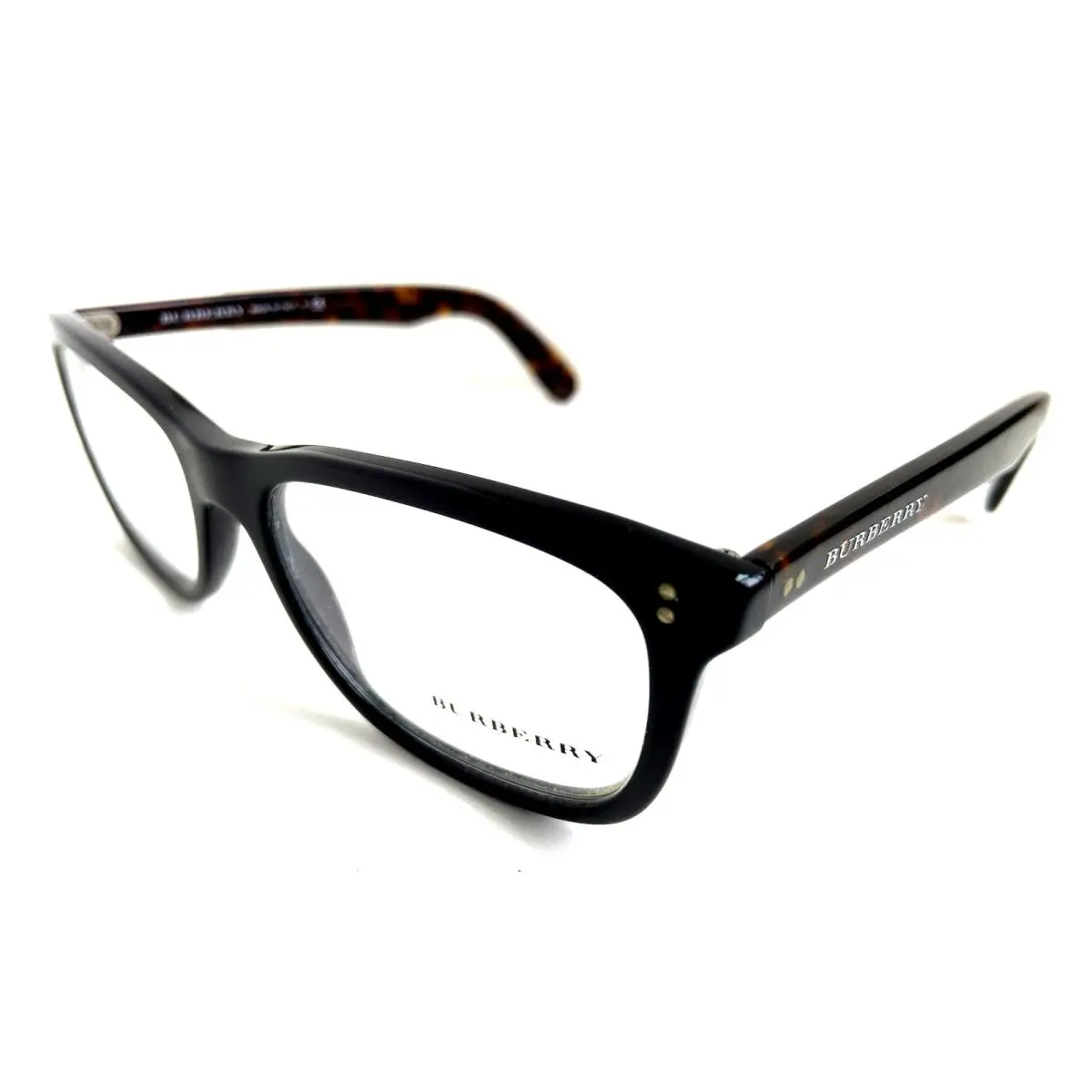 Burberry 2212 3554 54mm Black Men`s Eyeglasses Frames 54-18-140 Italy