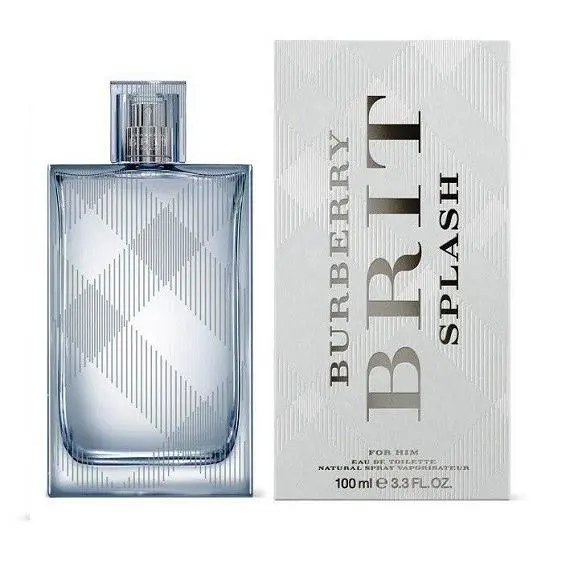 Brit Splash  3.3 oz / 100 ml Eau de Toilette Men Cologne Spray by Burberry