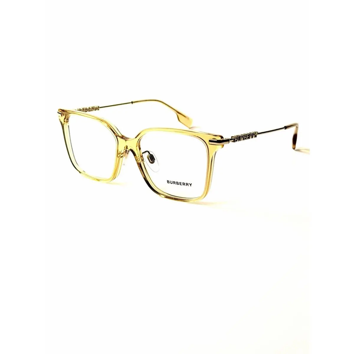 Burberry BE 2376 4063 Transparent Brown Eyeglasses 52mm