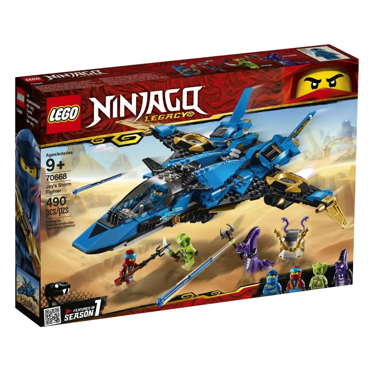 Lego 70668 - Ninjago - Legacy : Jay`s Storm Fighter