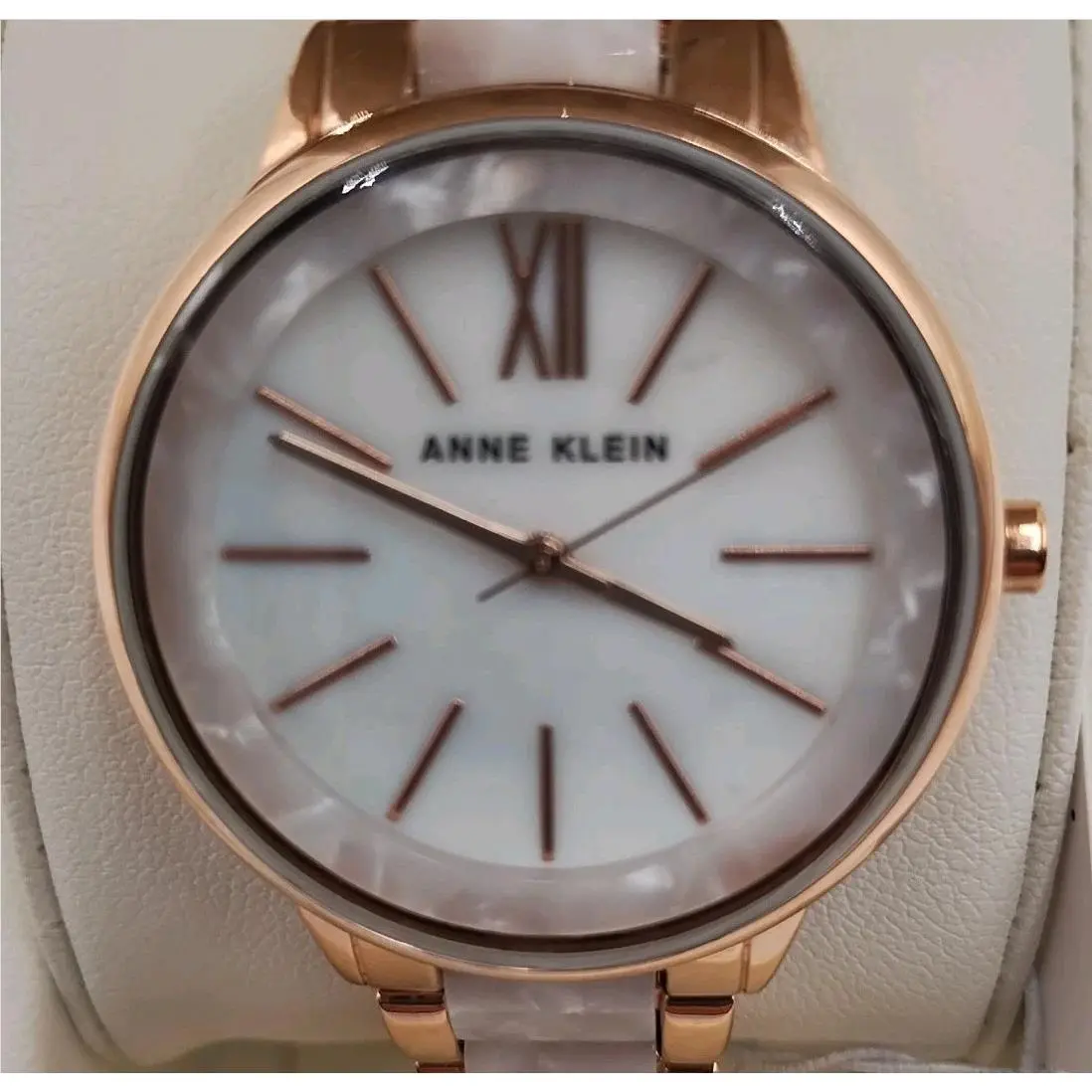 Anne Klein Women`s Classic Rose Gold Dial Watch - Needs Battery - Z4-D9