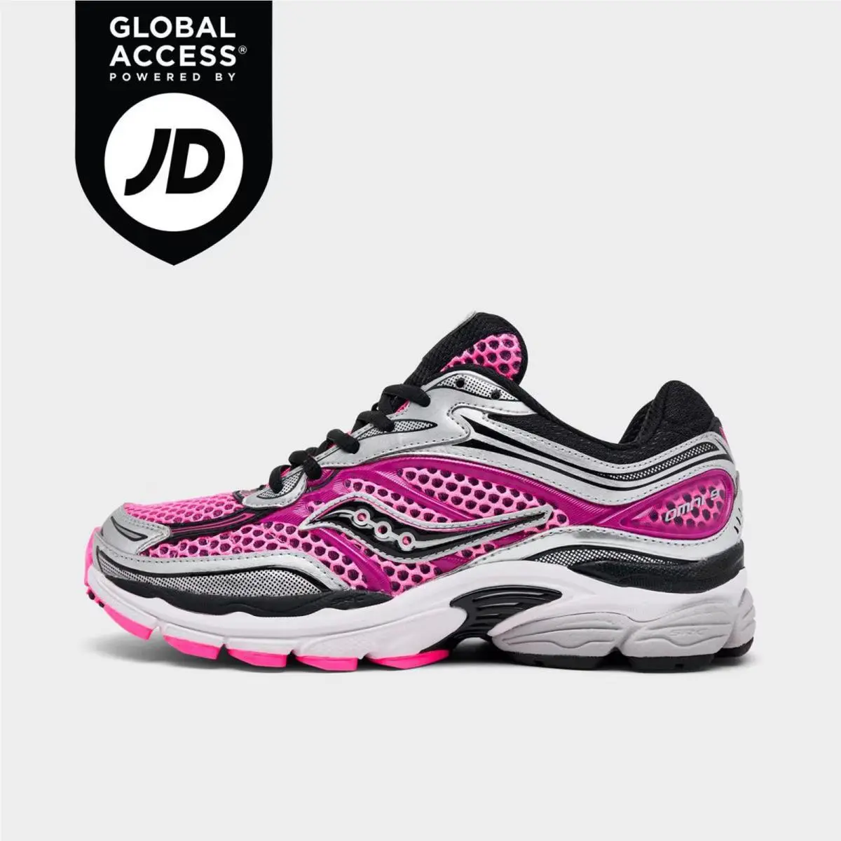 Women`s Saucony Progrid Omni 9 Casual Shoes Shock/pink S6073967 370