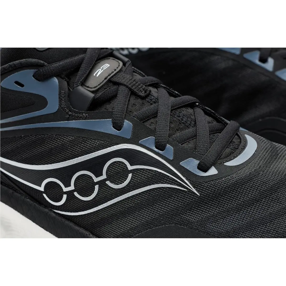 Saucony shoes - Black/Silver 11