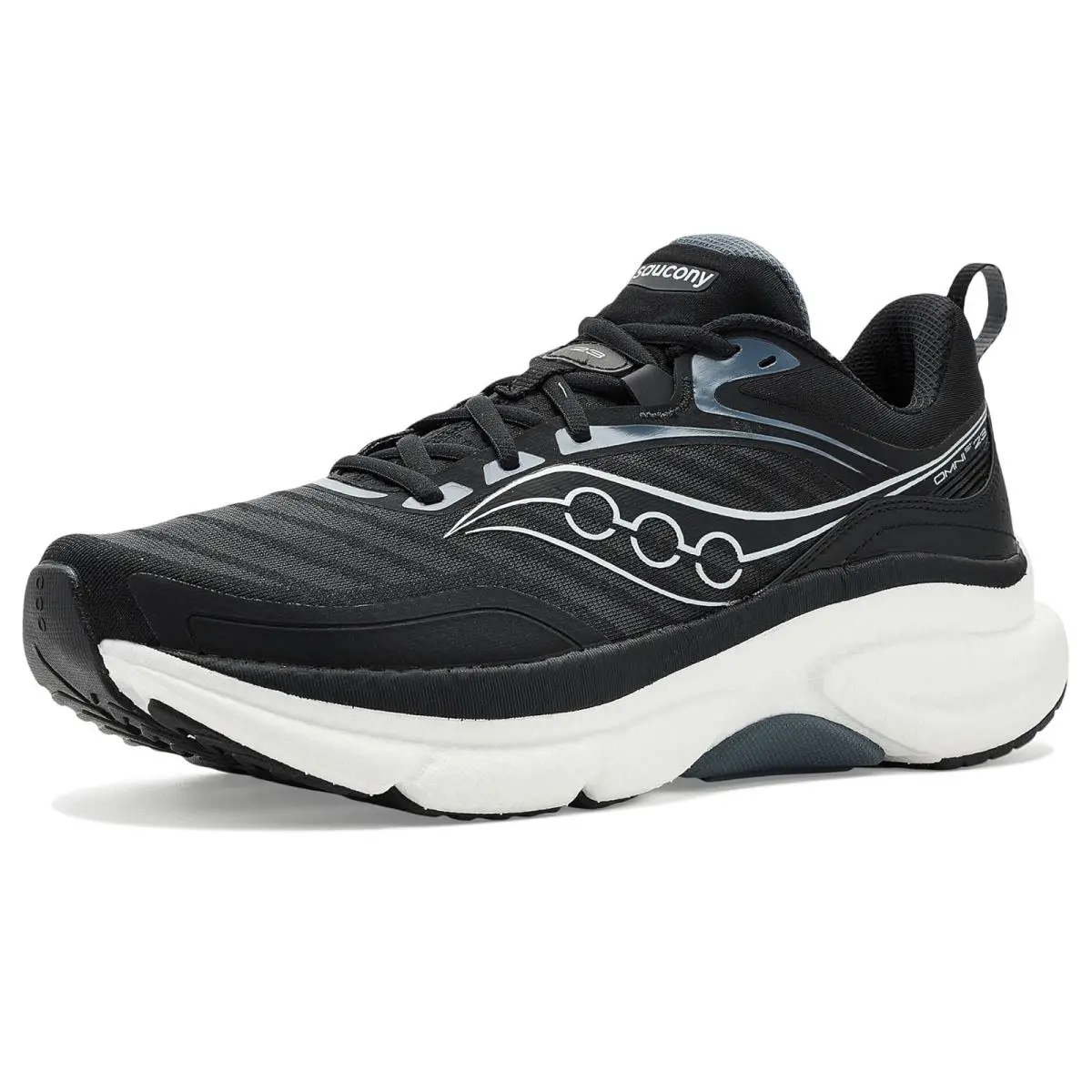 Saucony shoes - Black/Silver 6