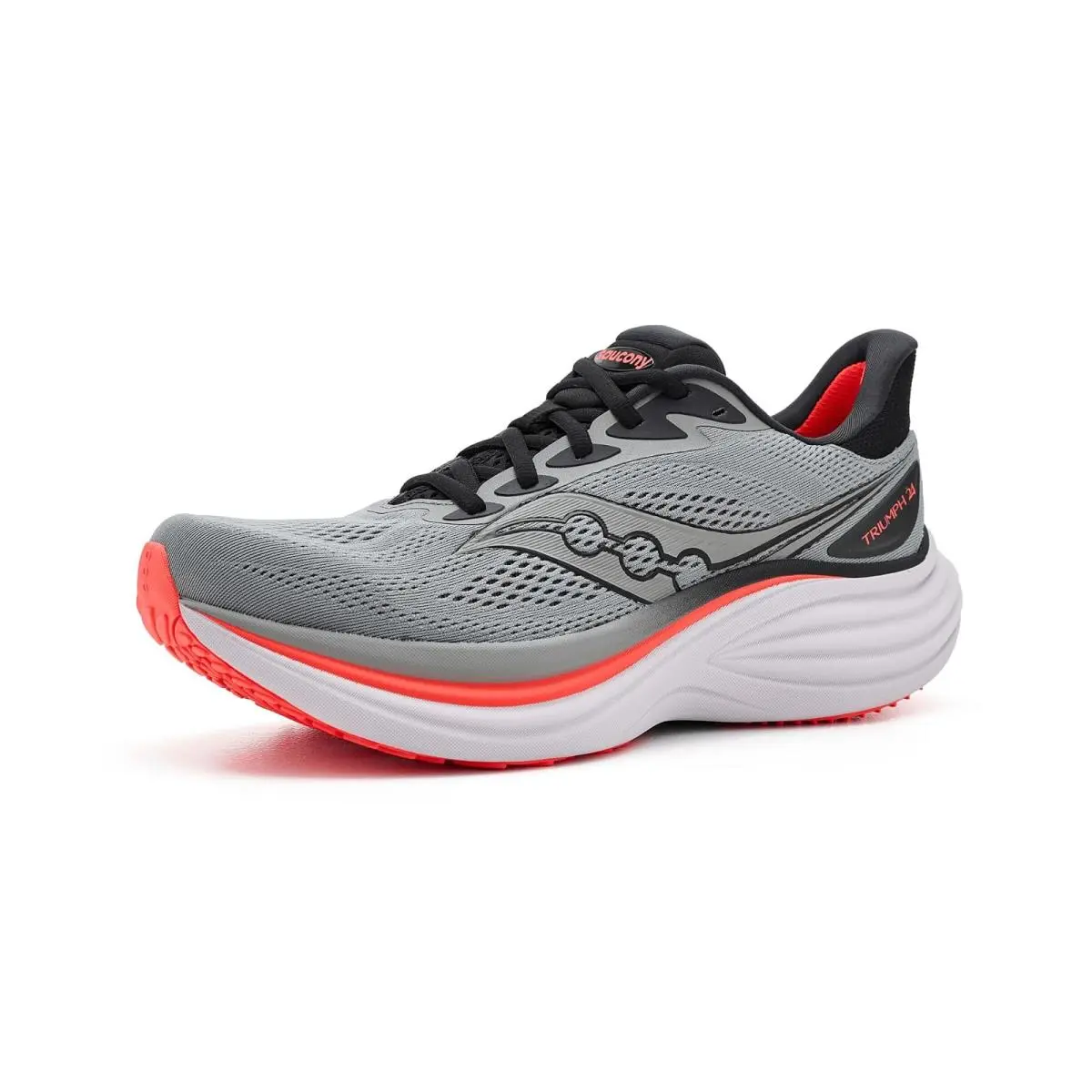 Saucony shoes - Cinder/Black 6