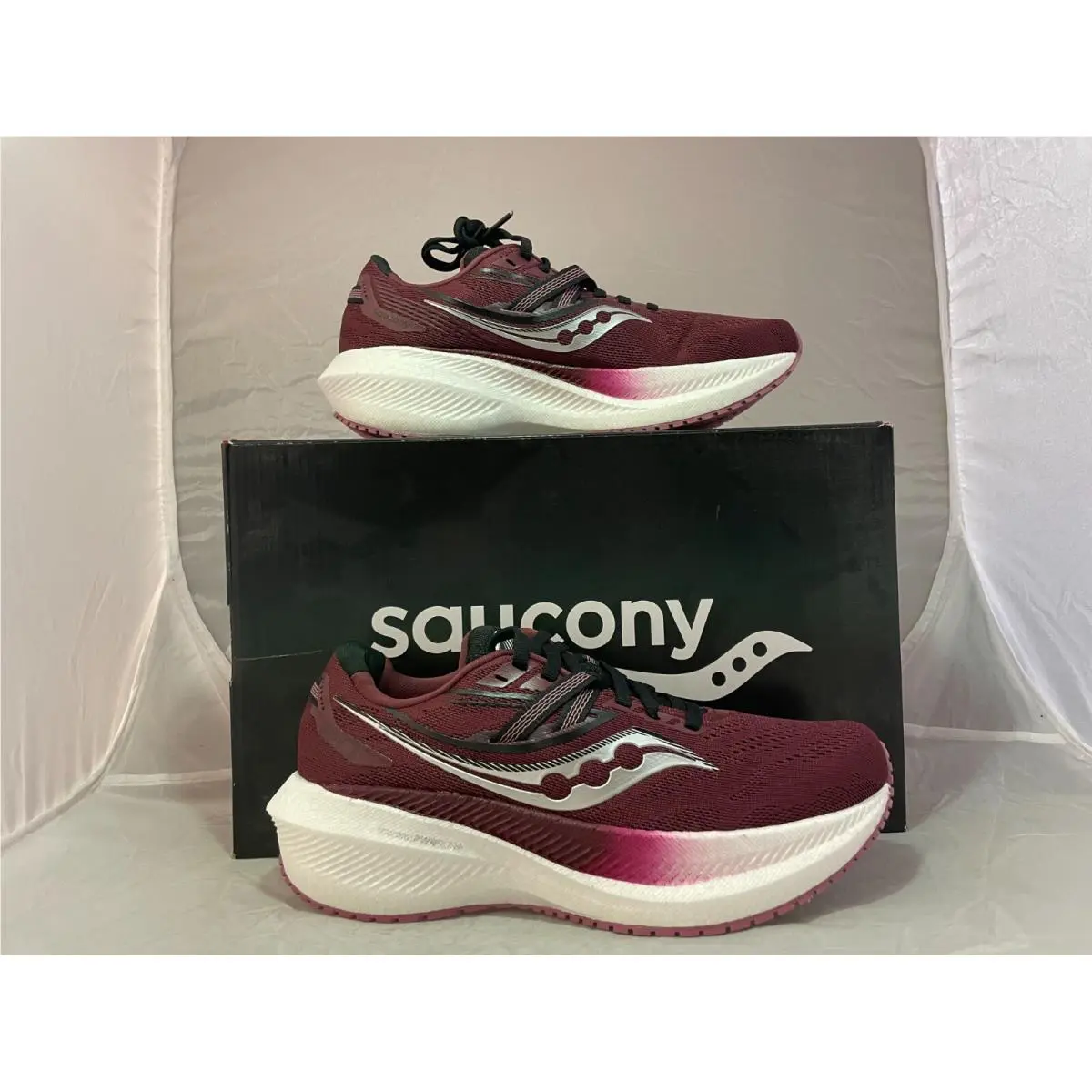 Saucony shoes - Saucony Triumph 20 - Triumph - Maroon 7