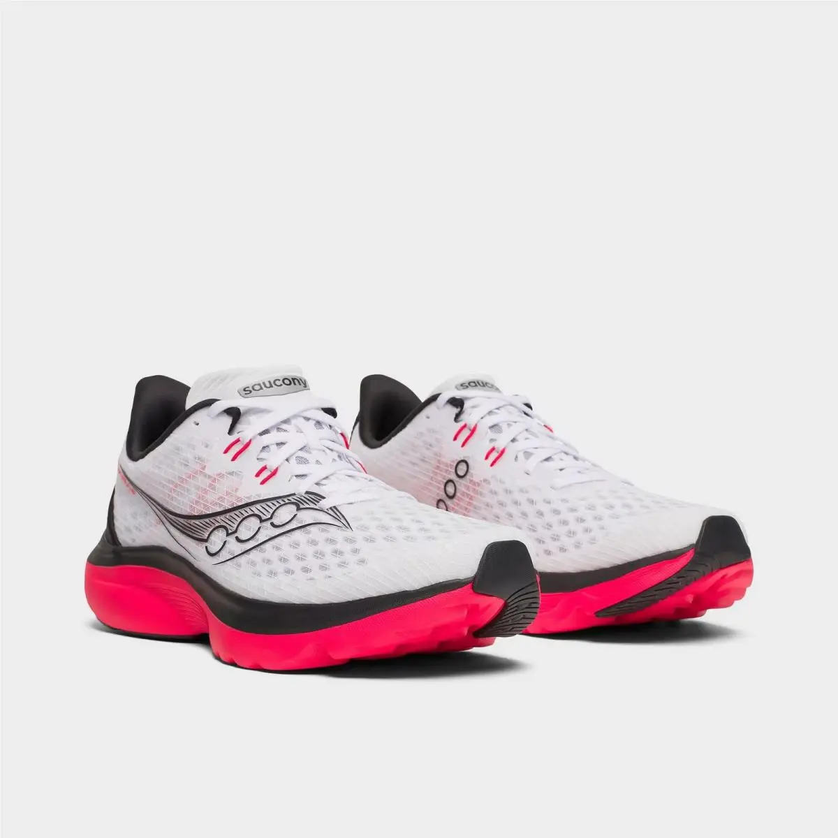 Saucony shoes - S210201 100 - White/Red 1