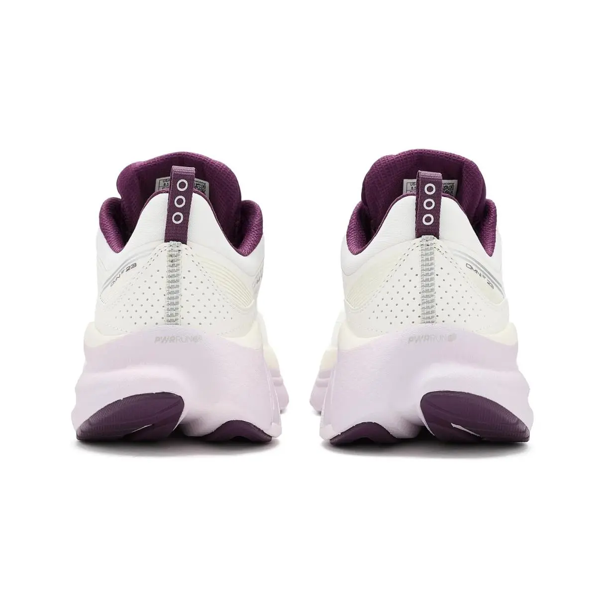 Saucony shoes - Ivory/Eggplant 5