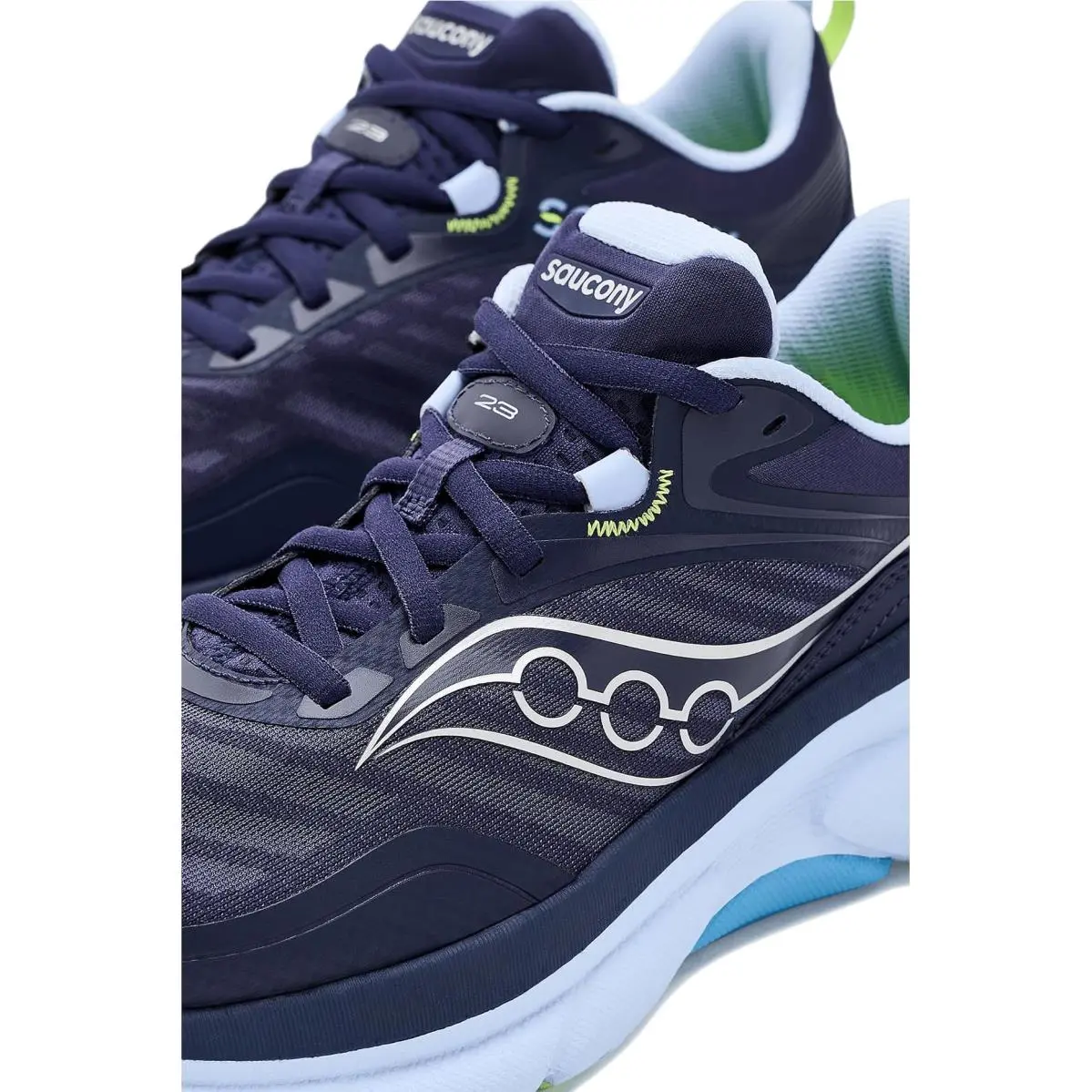 Saucony shoes - Ivory/Eggplant 18