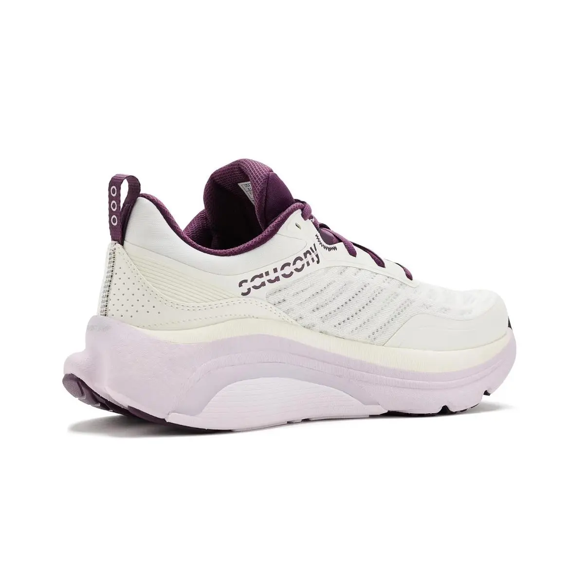 Saucony shoes - Ivory/Eggplant 8