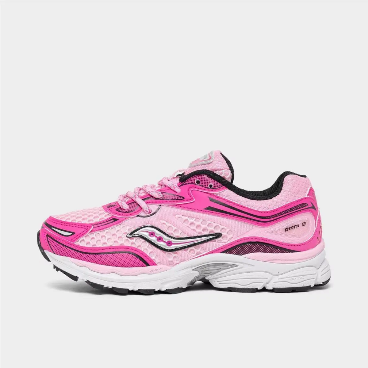 Little Kids` Saucony Omni 9 Casual Shoes Fuschia/pink SY126W28 670