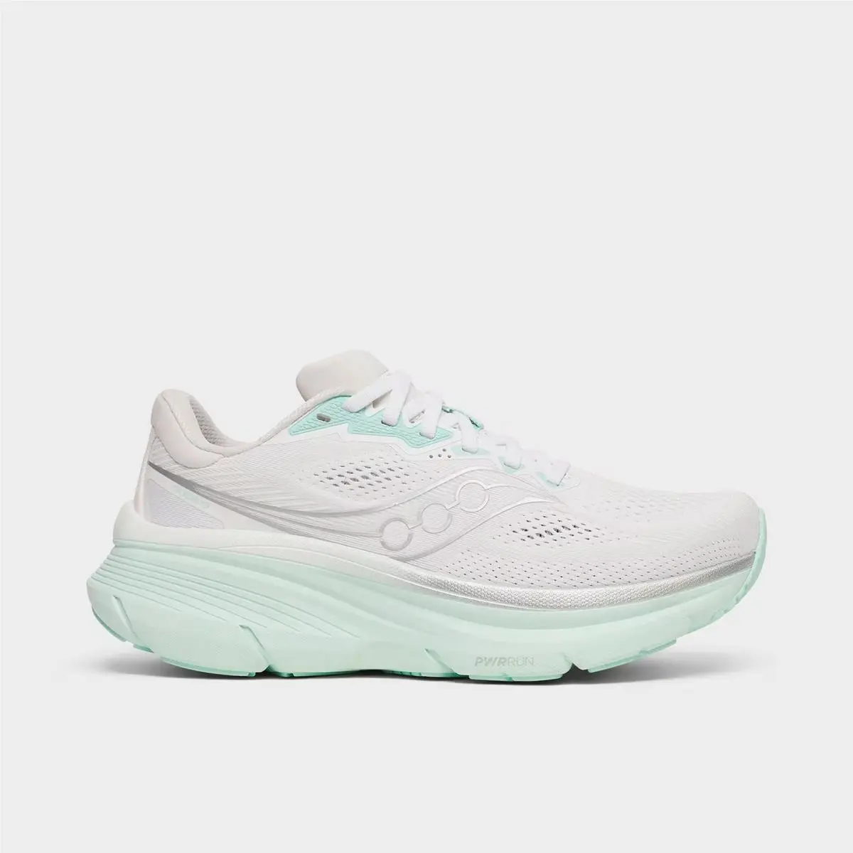 Women`s Saucony Guide 19 Running Shoes White/hush S1105821 100