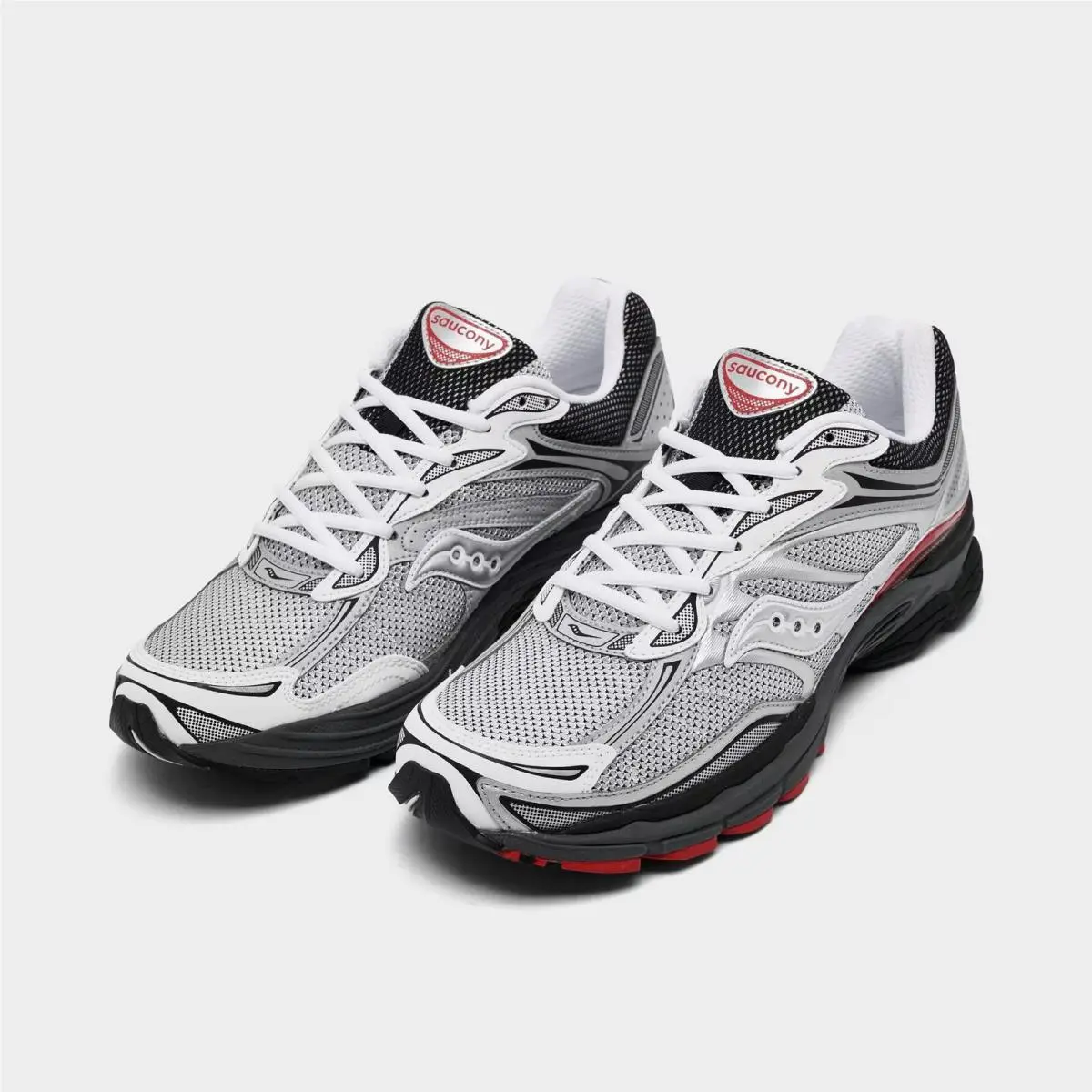 Saucony shoes - S710645 100 - White/Crimson/Black 1
