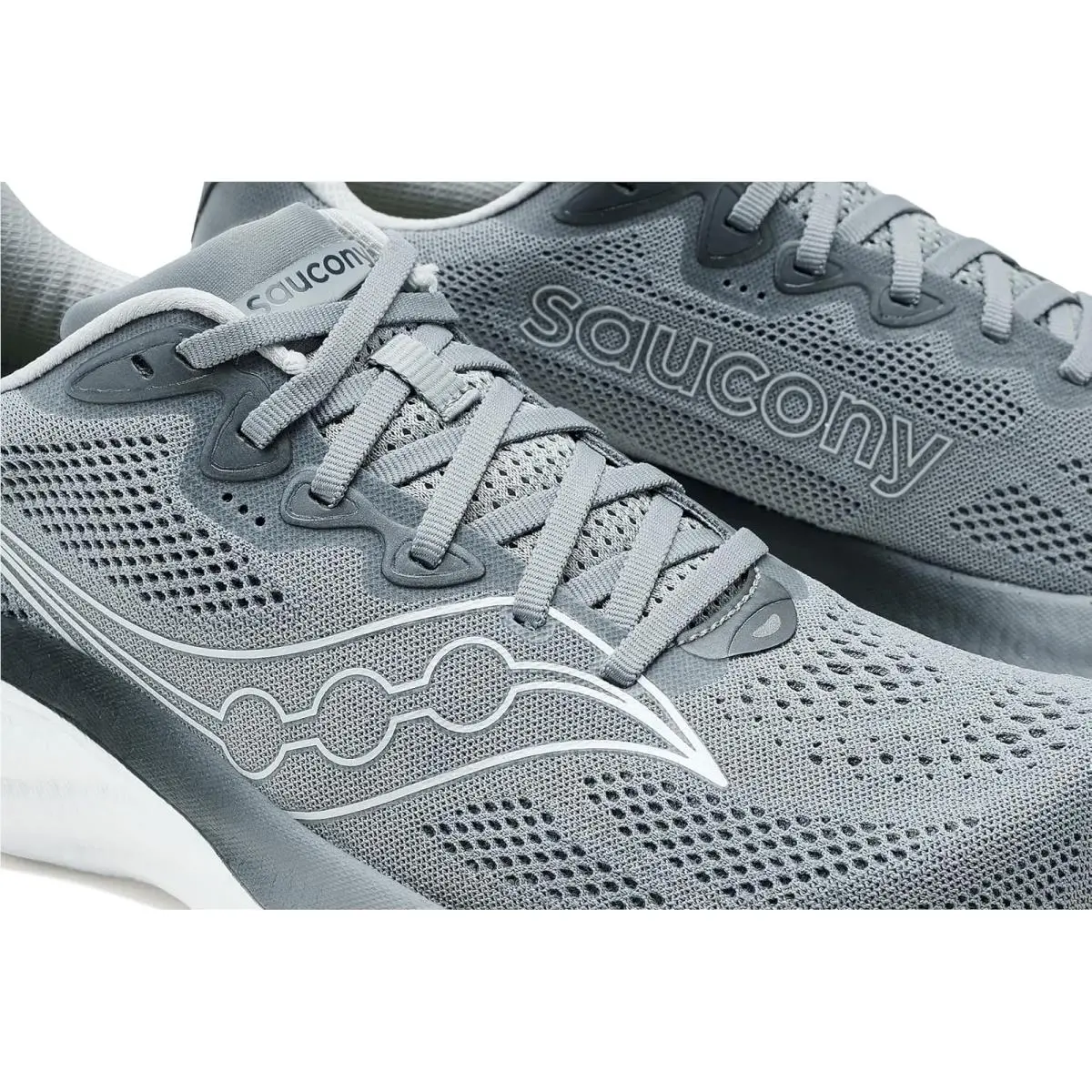 Saucony shoes - Black/Silver 25