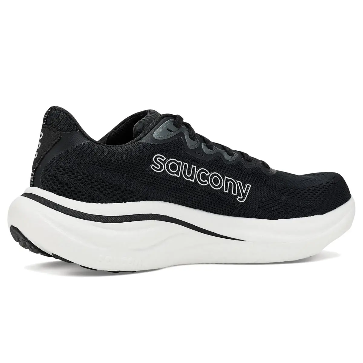 Saucony shoes - Black/Silver 8