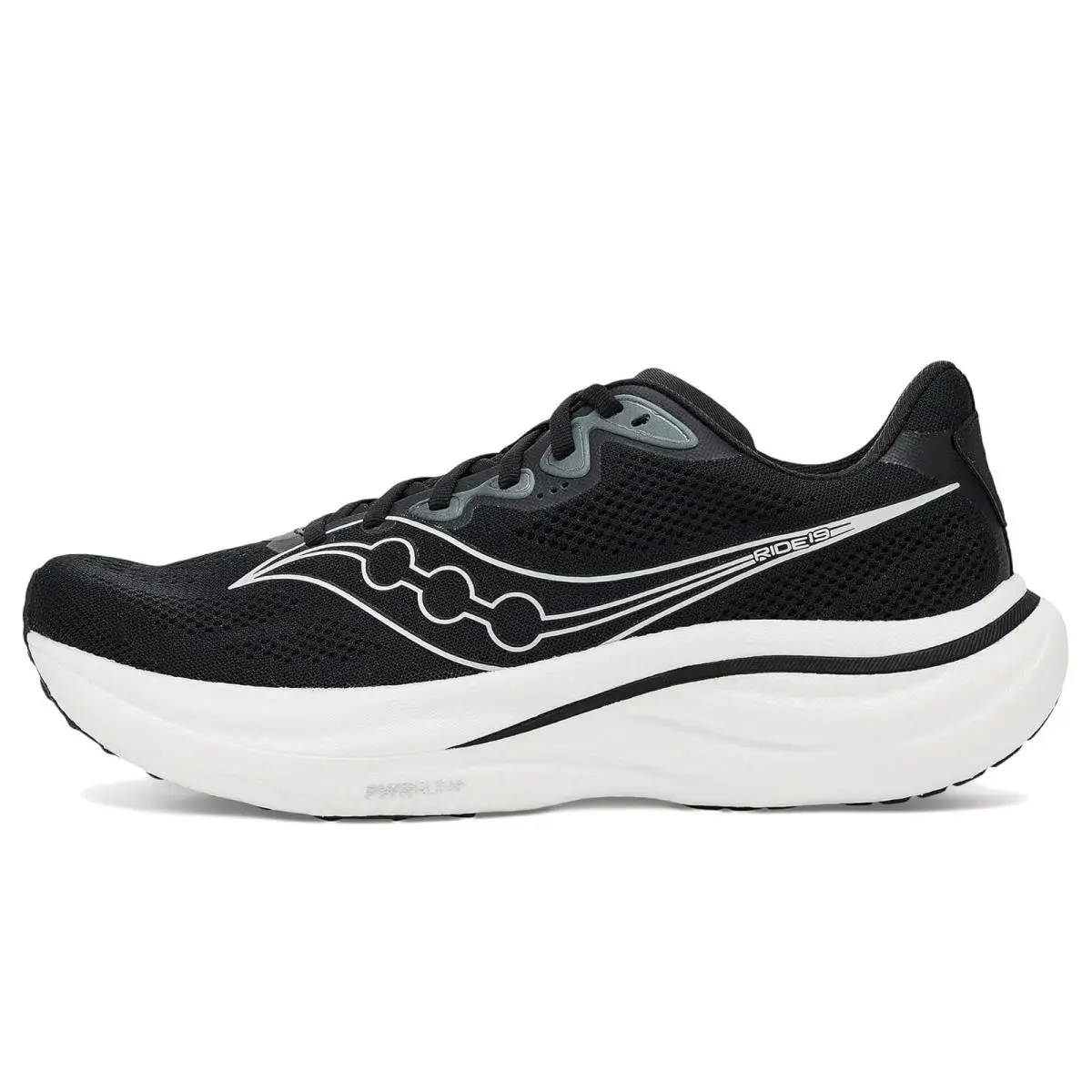 Saucony shoes - Black/Silver 9