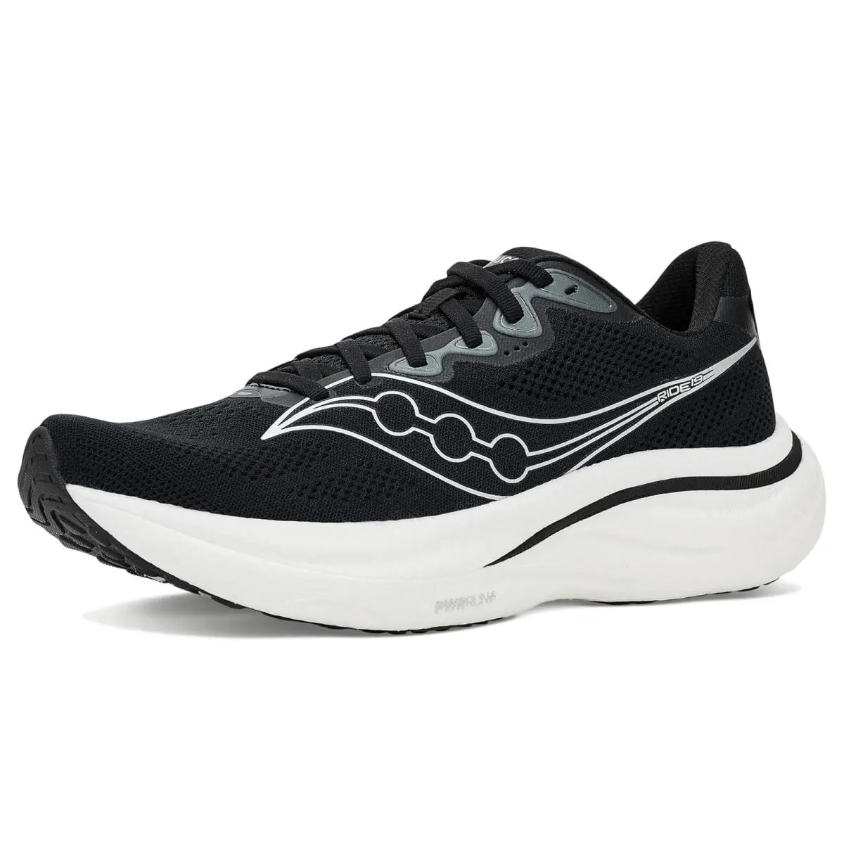 Saucony shoes - Black/Silver 6