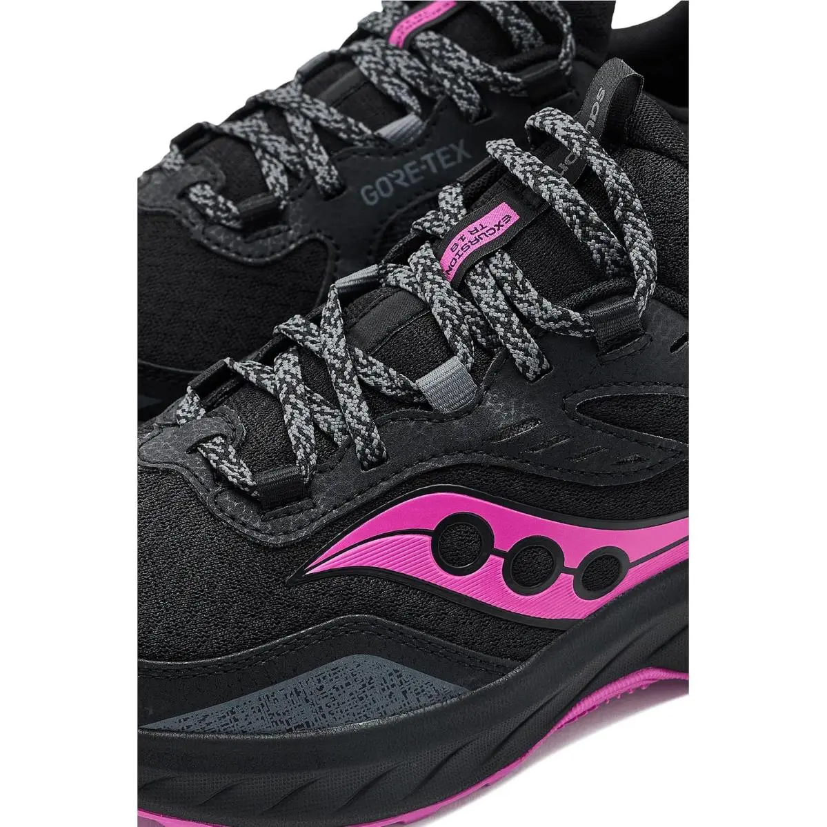 Saucony shoes - Black/Mulberry 4