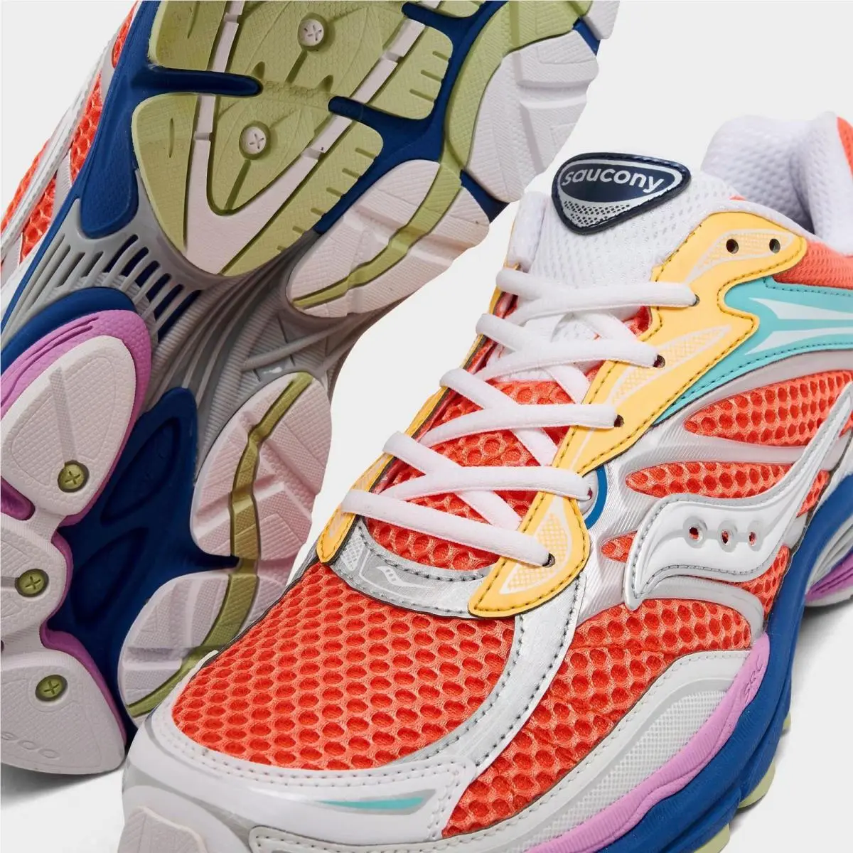 Saucony shoes - S7073953 800 - Orange/Multi 4