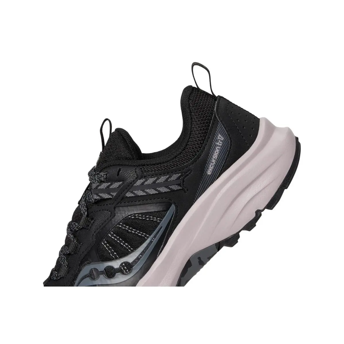 Saucony shoes - Black/Woodrose 4