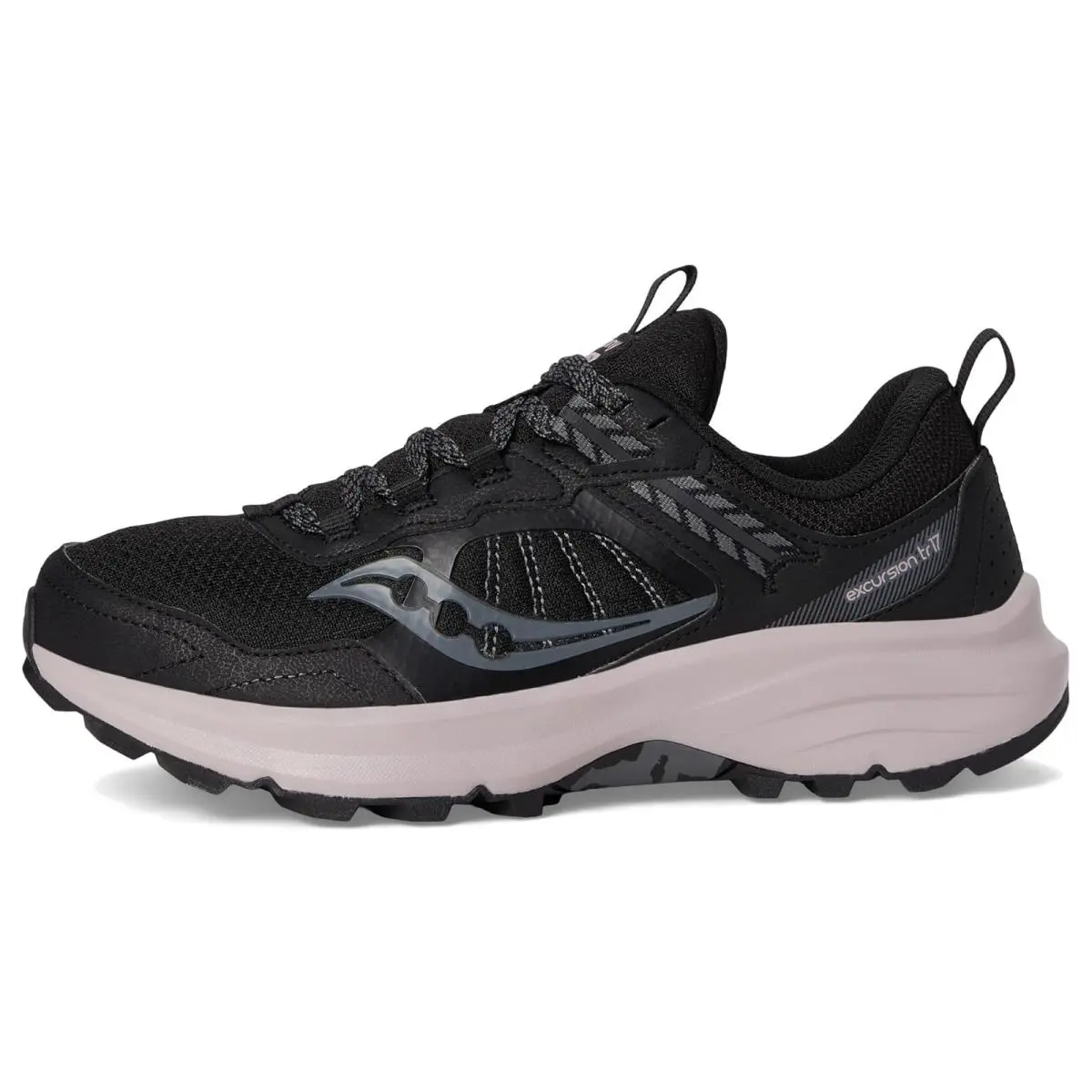 Saucony shoes - Black/Woodrose 9