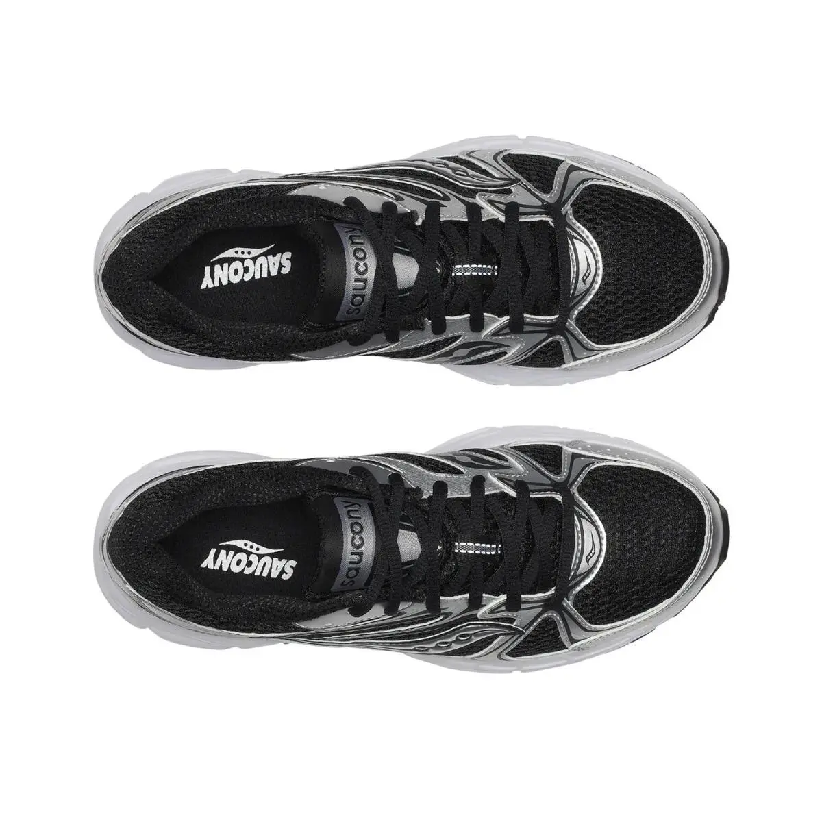 Saucony shoes - Black/Silver 4