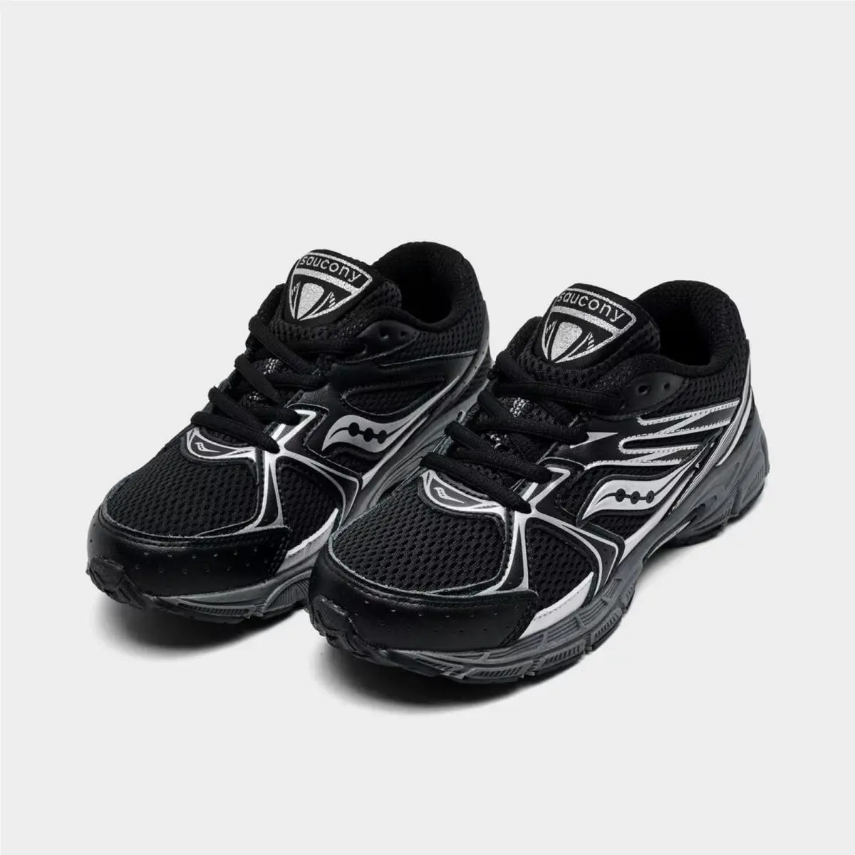 Saucony shoes - SYF25BB2 001 - Black/Metallic Silver 5