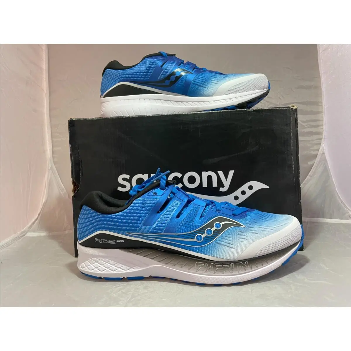 Saucony shoes - Saucony Ride ISO - Ride ISO - Blue 1
