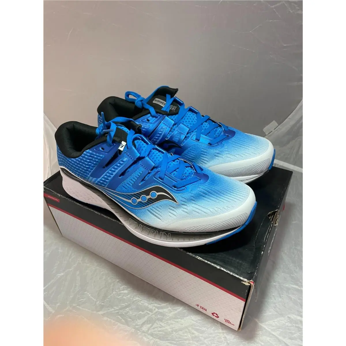 Saucony shoes - Saucony Ride ISO - Ride ISO - Blue 5