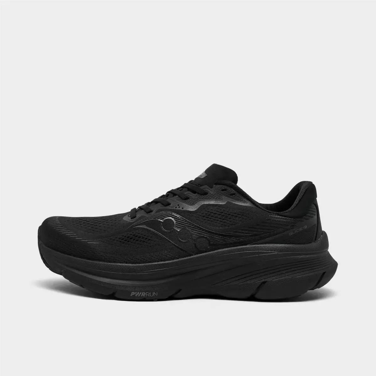 Men`s Saucony Guide 19 Running Shoes Black/black S2105810 001
