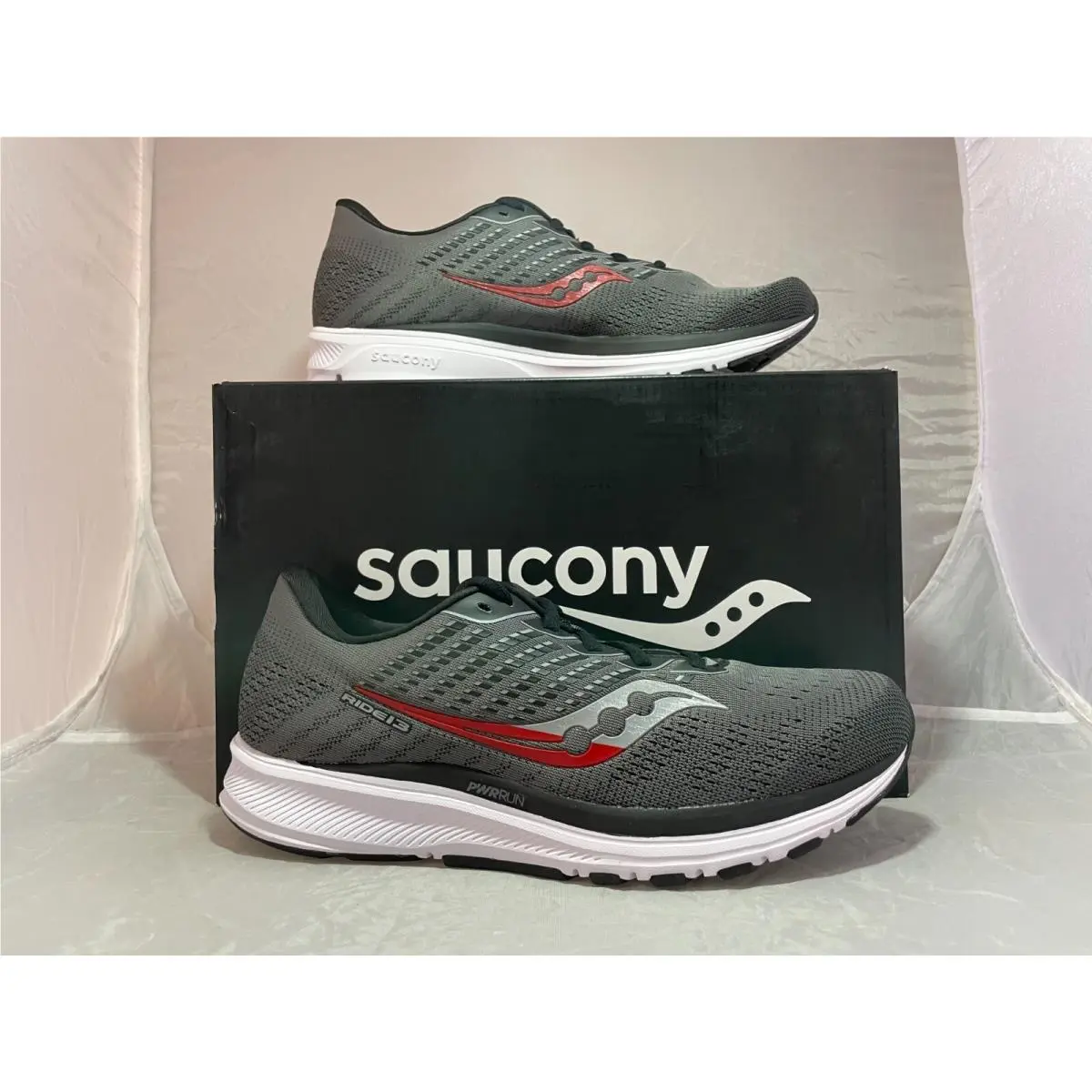 Saucony shoes - Saucony Ride 13 - Ride - Dark Gray 1